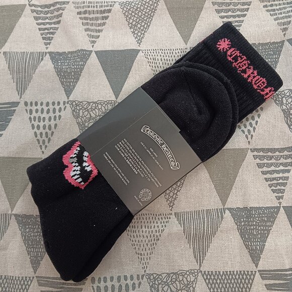 Chrome Hearts Flaming Lips Basketball Socks - Picture 2 of 5